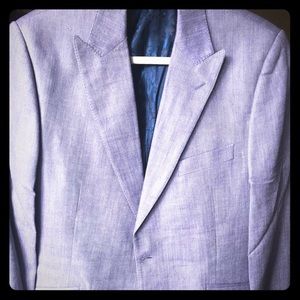 DUCHAMP LINEN SILK WOOL SUMMER WEDDING BLAZER NWOT